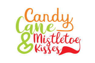Candy Cane Wistletoe Kisses Crafts