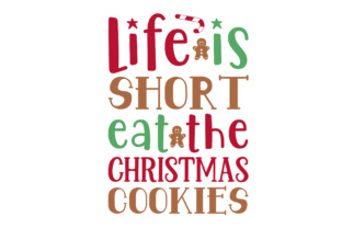 Christmas Cookie Mood, Bold Design