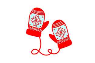 Christmas Mittens for Seasonal Selling