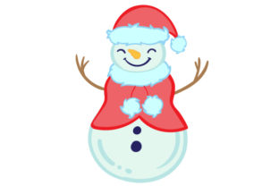 Christmas Snowman Graphic Design Asset Review