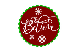Floating Christmas Ornament - Believe