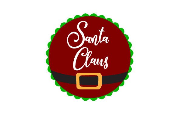Floating Christmas Ornament Santa Claus