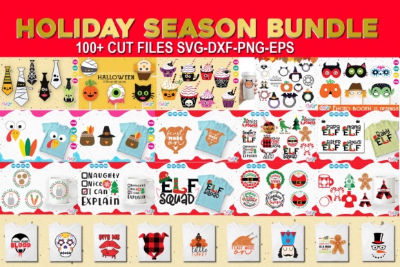 Holiday Season Bundle for Crafts