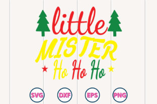 Little Minister Ho Ho Ho SVG Design for Crafts