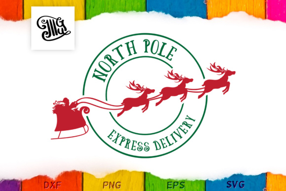 Santa S Delivery Stamp Crafts